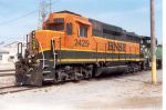 Former Santa Fe GP30 in full BNSF paint!